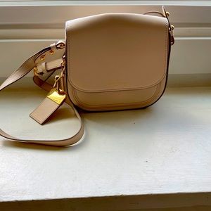 Cream Marc Jacobs Saddle Bag